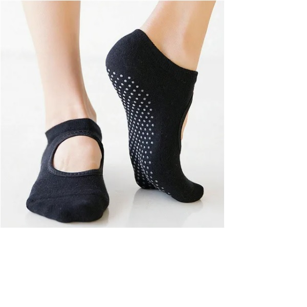 Calcetines Yoga Pilates Antiderrapantes Para Dama Calceta