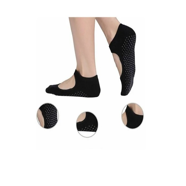 Calcetines Yoga Pilates Antiderrapantes Para Dama Calceta