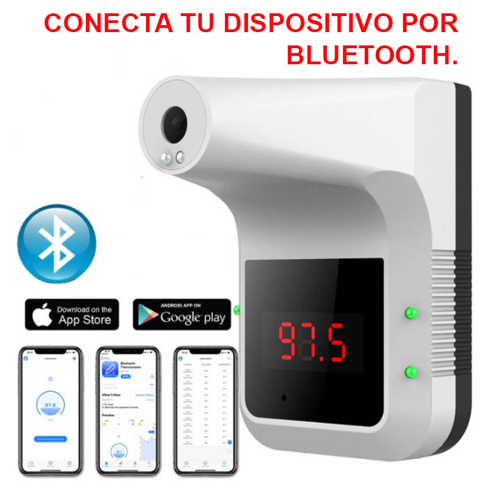 Termómetro digital de pared con bluetooth