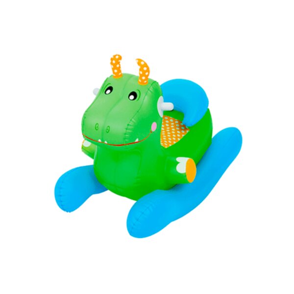 Mecedor Inflable Para Bebé Dinosaurio