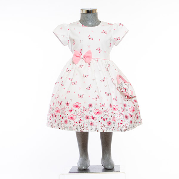 Vestido para Niña Mariposas 4 a 10 años