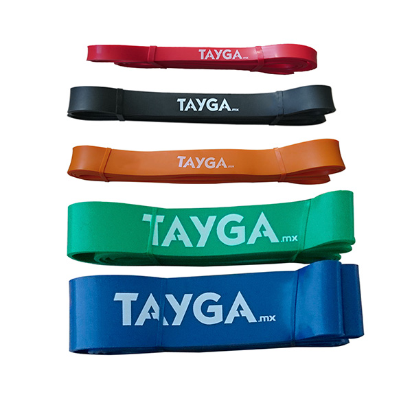 Tayga set de 5 bandas de resistencia largas