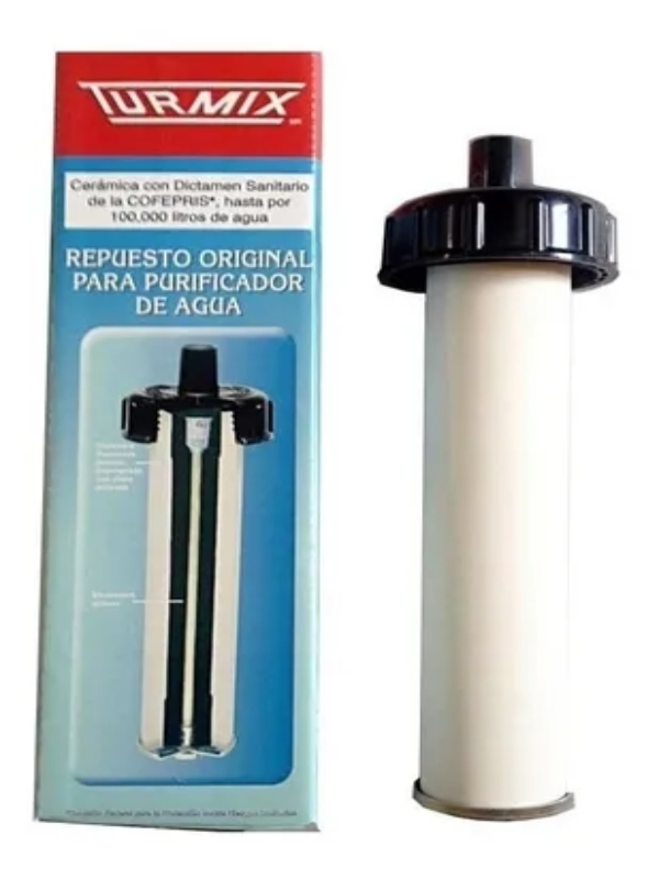 Repuesto para Filtro Purificador de Agua Turmix