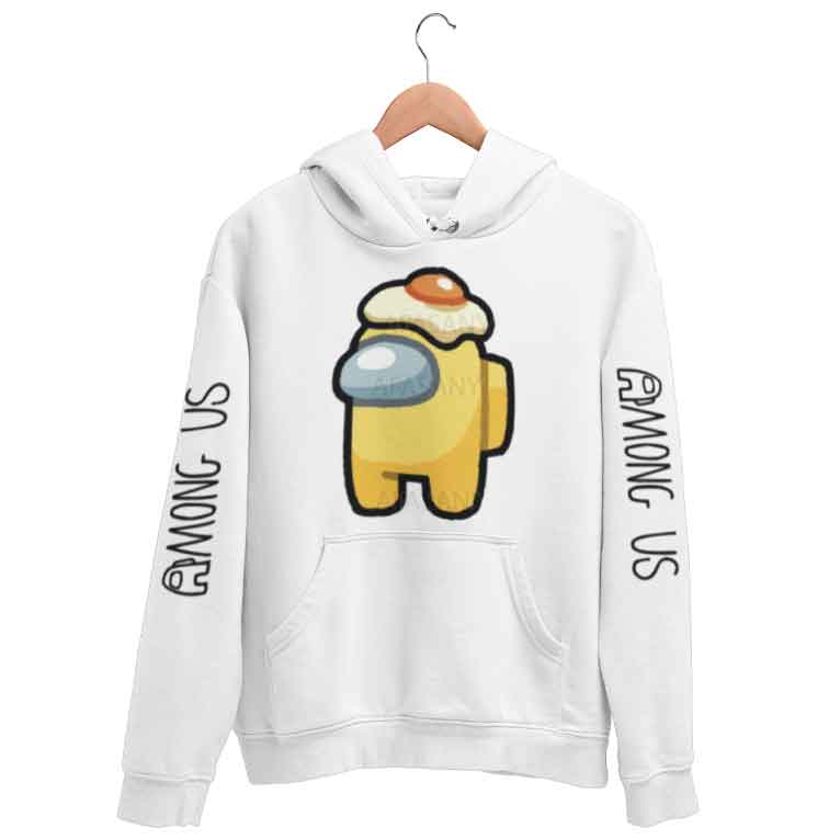Sudadera Among Us Huevo Egg Amarillo 