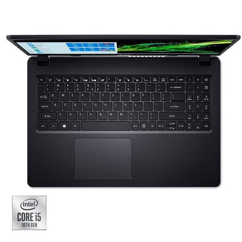 Laptop Acer Aspire 3 A315-56-52R4 15", HD, Intel Core i5-1035G1, 8GB/SSD 256GB - Negro