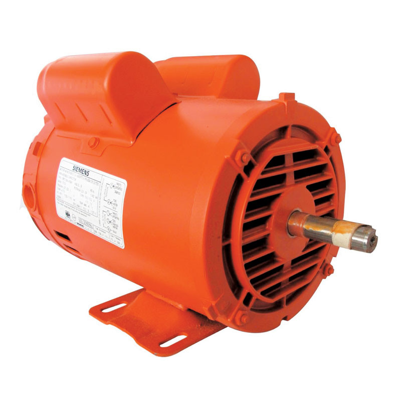 Motor Eléctrico Monofásico Siemens De 1-1/2 Hp En Baja Con Cuñero