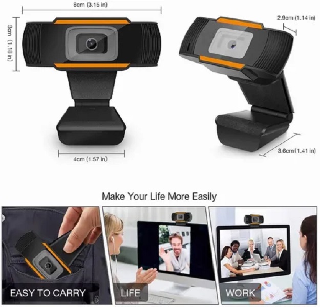 WEBCAM FULL HD 1080p CAMARA WEB CON MICROFONO