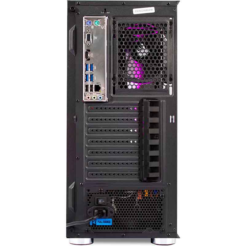 Gabinete Gamer BALAM RUSH BASILISK ATX Cristal Templado RGB USB 3.0 BR-929585 