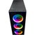 Gabinete Gamer BALAM RUSH DRAGONFLY ATX 4 Fan RGB Cristal Templado Negro BR-929561 