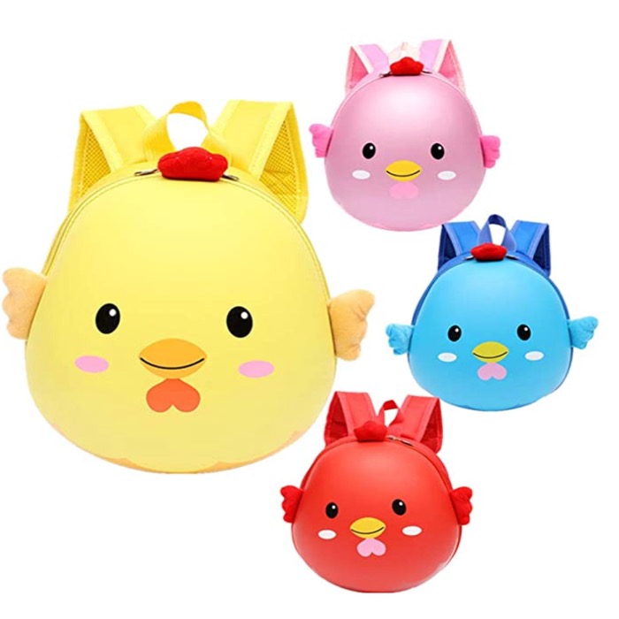 Mochila Para Niños de Pollito en 3D