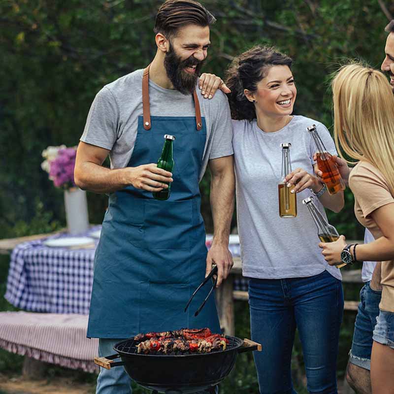 Barras enfriadoras de cerveza número uno para botellas, 2 piezas de acero inoxidable enfriador de bebidas para mantener las bebidas frías, gran idea de regalo para Navidad, Acción de Gracias, hombres regalo de cumpleaños