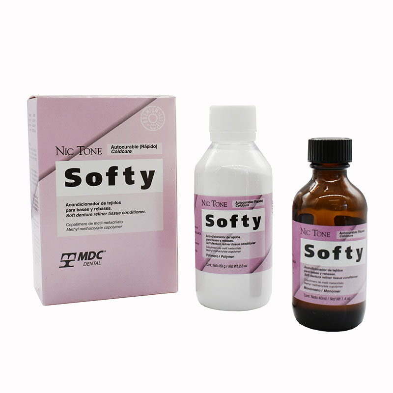 Acondicionador De Tejidos Softy Para Rebases Dentales