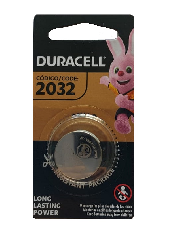 Bateria Pila De Botón De Litio Duracell Cr2032 De 3v