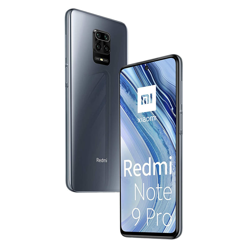 Xiaomi Redmi Note 9 Pro, 128GB/6GB RAM - Gris + Audifonos