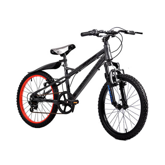 Bicicleta Para Niño Veloci Hiperion R20, Gris 