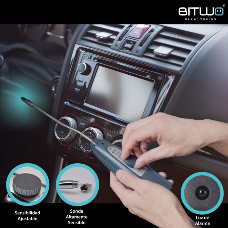 Detector De Fugas De Gas Refrigerante Halogeno | Bitwo R1