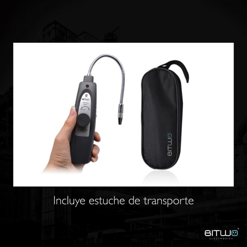 Detector De Fugas De Gas Refrigerante Halogeno | Bitwo R1