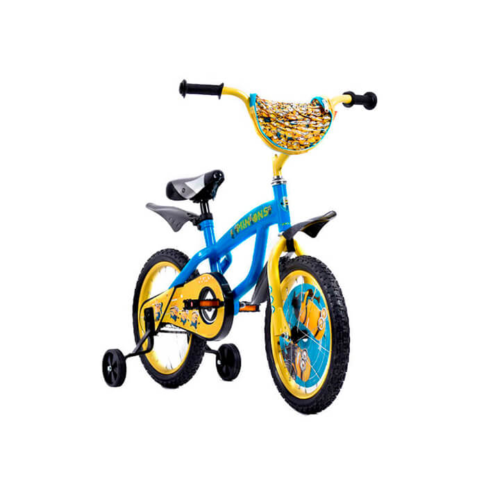 Bicicleta Para Niño Veloci Minions BMX R16, Azul 