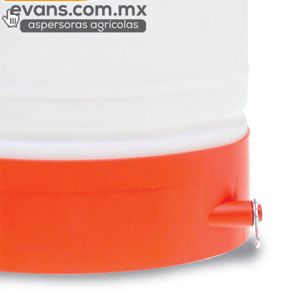 Mochila Aspersora de líquido a presión boquilla ajustable tanque 20L y rango de presiones