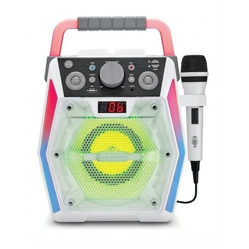 Karaoke Singing Machine Glow Microfono Para Niños