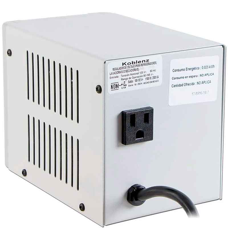 Regulador De Voltaje Para Refrigerador Koblenz Ri-2002 2000v 1500w 00-1596-00-6