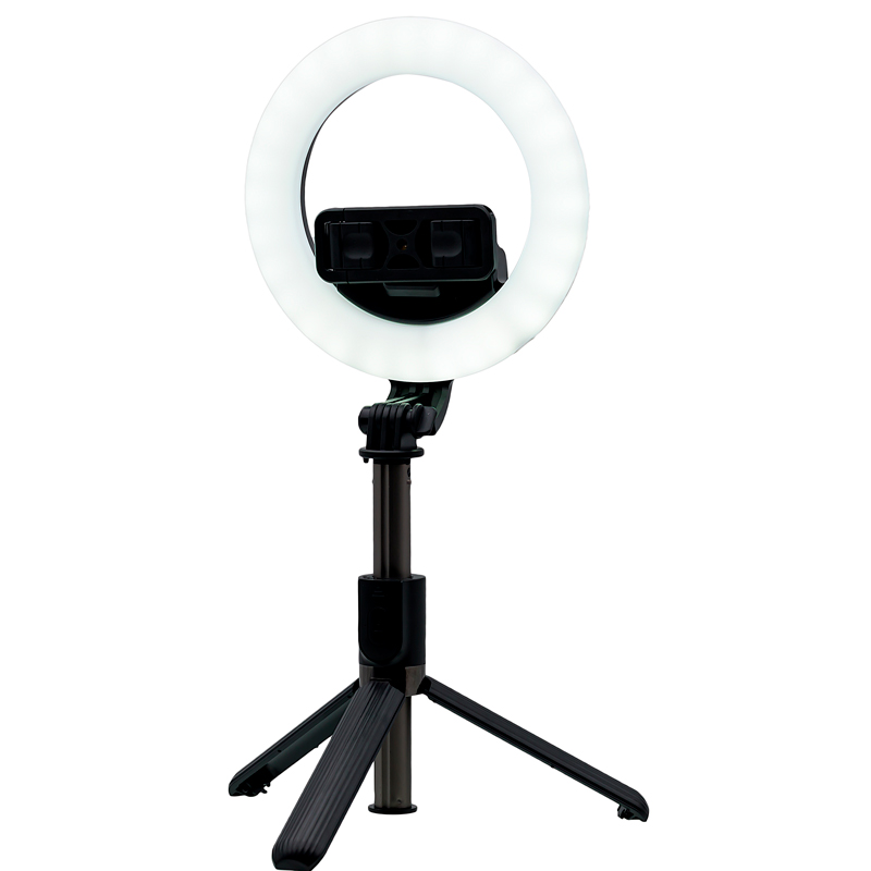 ARO ANILLO DE LUZ TRIPIE SELFIE CONTROL REMOTO CELULAR L07
