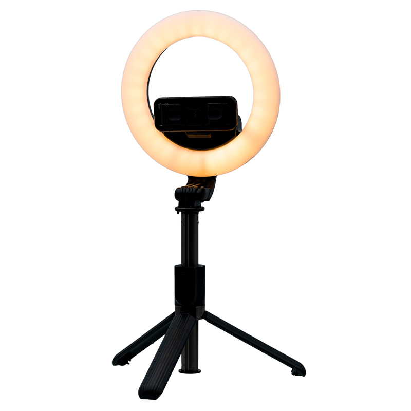 ARO ANILLO DE LUZ TRIPIE SELFIE CONTROL REMOTO CELULAR L07