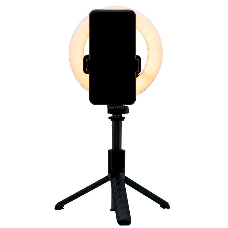 ARO ANILLO DE LUZ TRIPIE SELFIE CONTROL REMOTO CELULAR L07