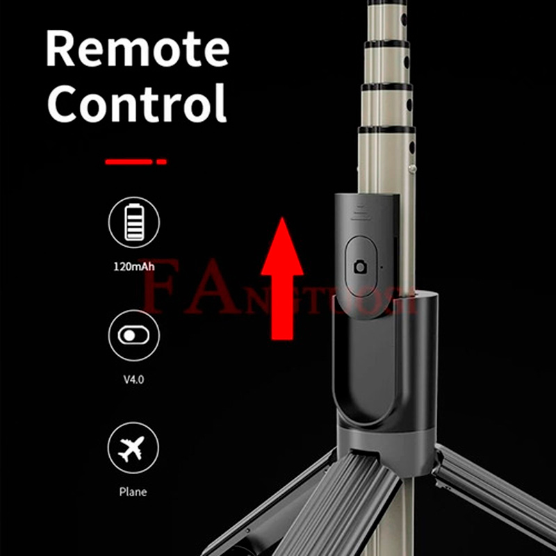 ARO ANILLO DE LUZ TRIPIE SELFIE CONTROL REMOTO CELULAR L07