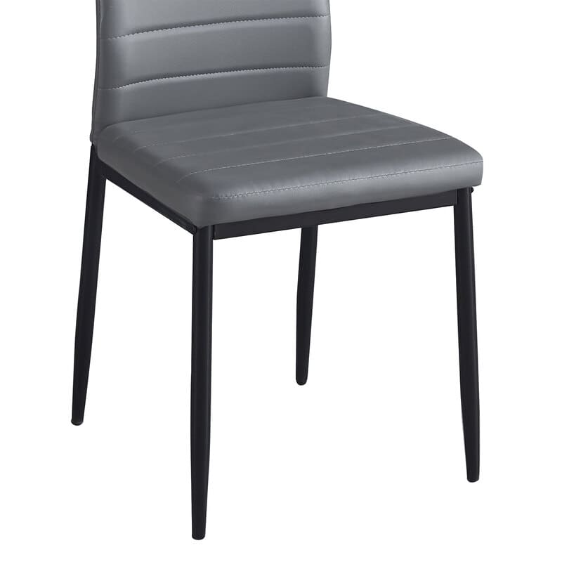 Comedor Minimalista de Cristal Templado de 6 Sillas Shade