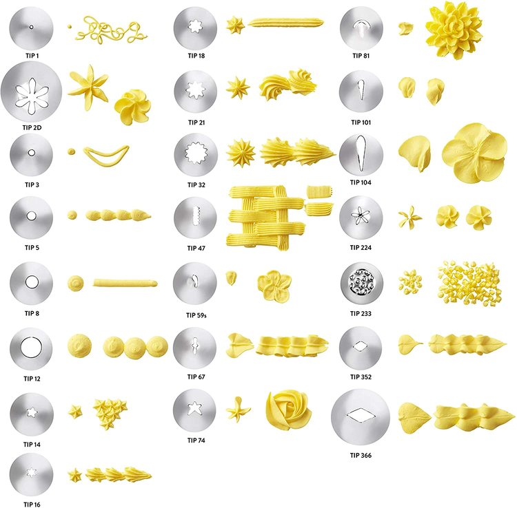 Estuche Con 22 Duyas De Lujo Wilton 2104-2531