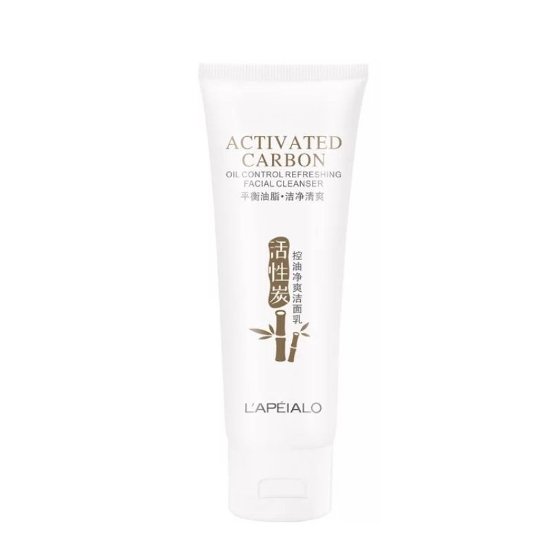 Set 3pz Jabón Limpiador Facial de Aloe Vera, Carbón Activado y Aminoácidos, LBP