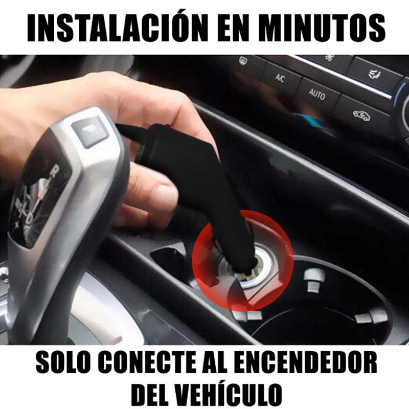 Cámara Vehículo Auto Grabador DVR Pantalla Video HD 1080p