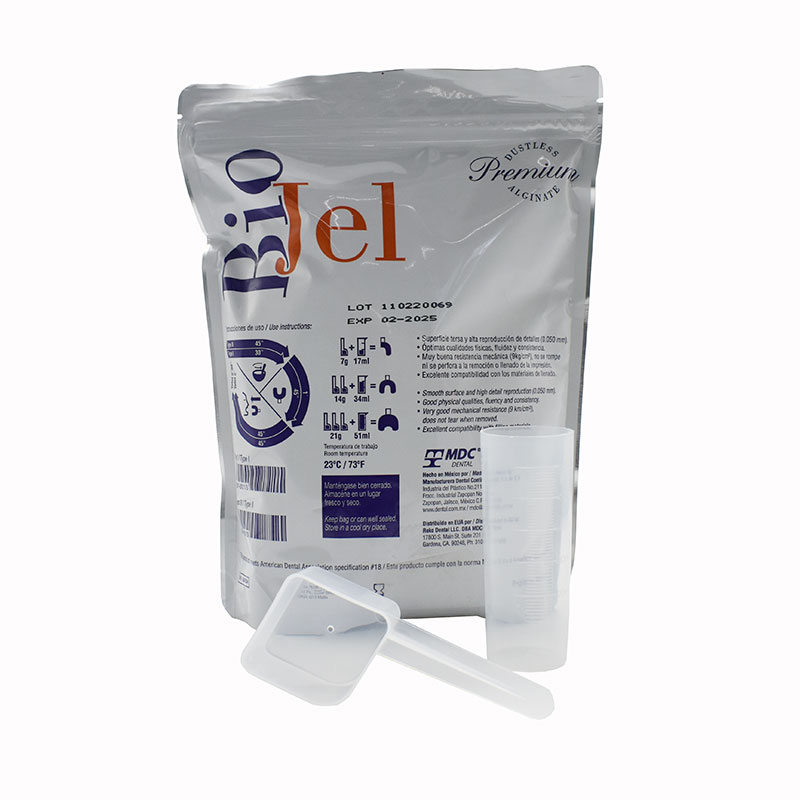 Alginato Biojel 454gr Body Casting Dental Prótesis