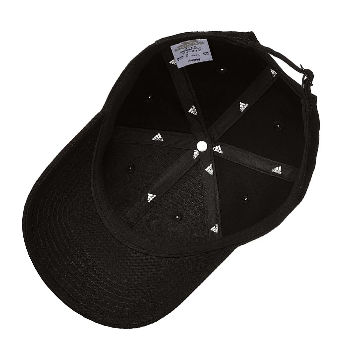Gorra Adidas Hombre Negro 6P Cap Cotton S98151