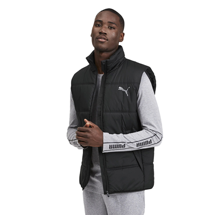 Chaleco Puma Hombre Negro Essentials Padded Vest 58000601
