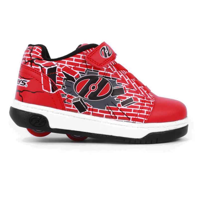 Tenis Patín Heelys Para Niño Color Rojo