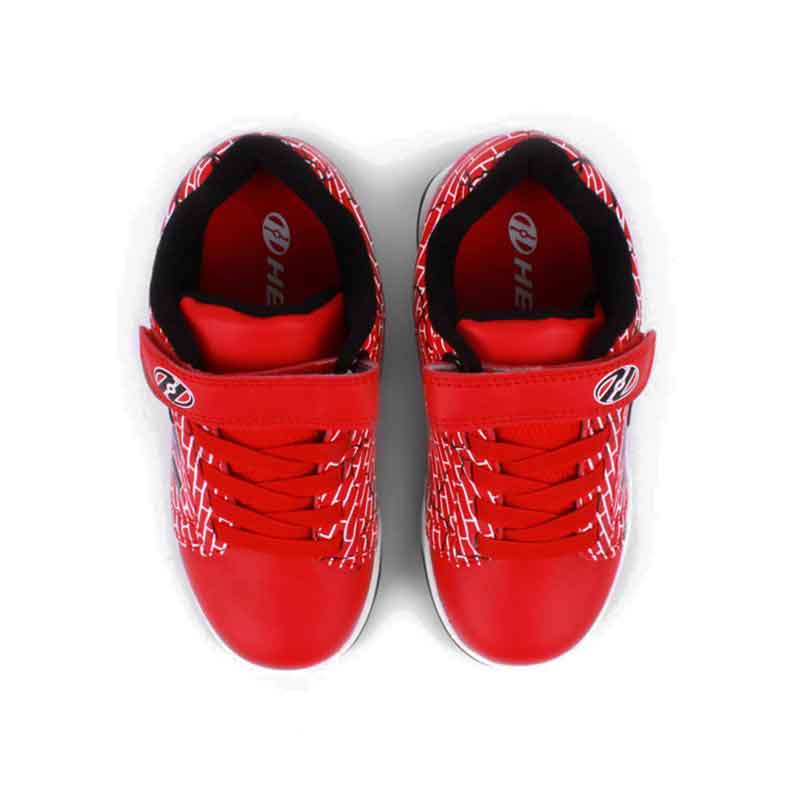 Tenis Patín Heelys Para Niño Color Rojo