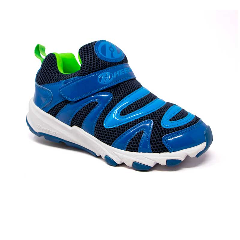 Tenis Patín Heelys Para Niño Color Azul Con Una Rueda