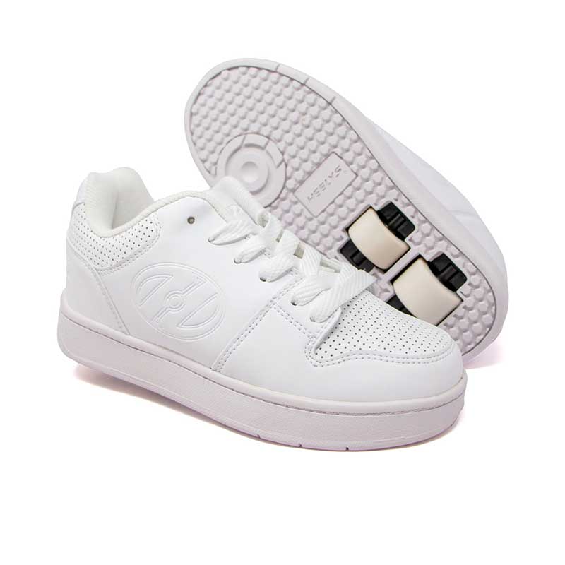 Tenis Patín Heelys Para Niño Color Blanco Clásico Escolar