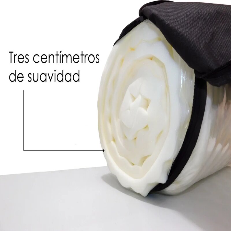 Colchoneta Topper de colchón Sobre colchón Sobrecolchón Individual Ortopédica Para Cama Ortopédico