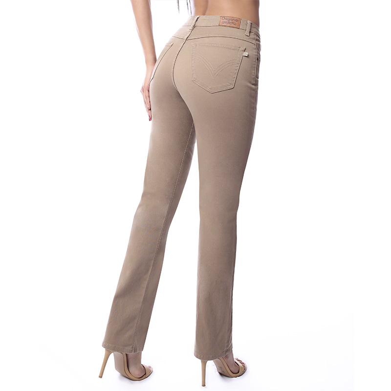 Pantalones De Moda Dayana 155 Gabardina  Corte Recto