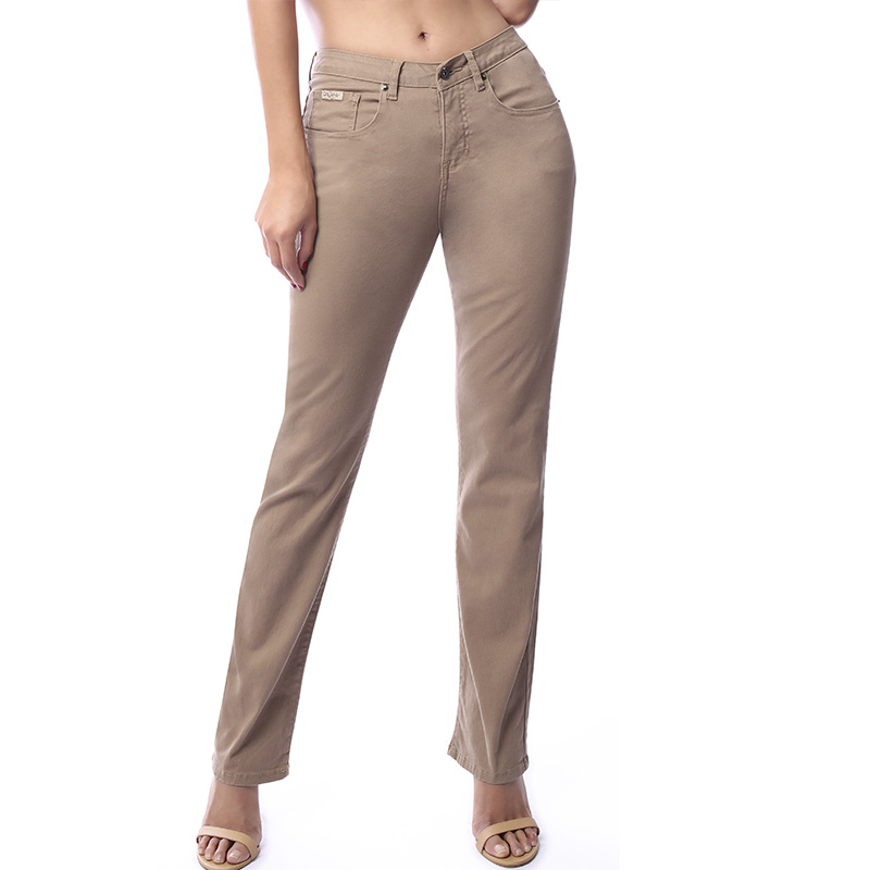 Pantalones De Moda Dayana 155 Gabardina  Corte Recto