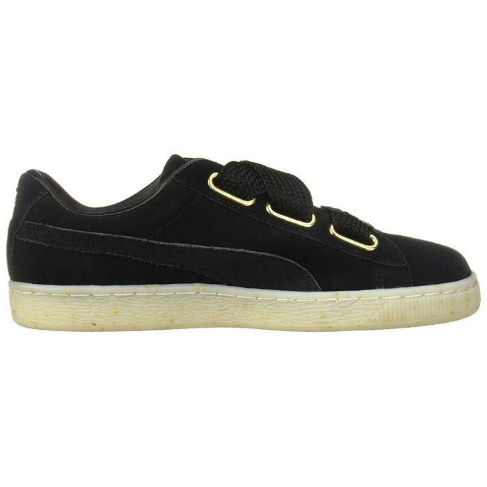 Tenis Puma Mujer Negro Suede Heart Celebrate 36556101