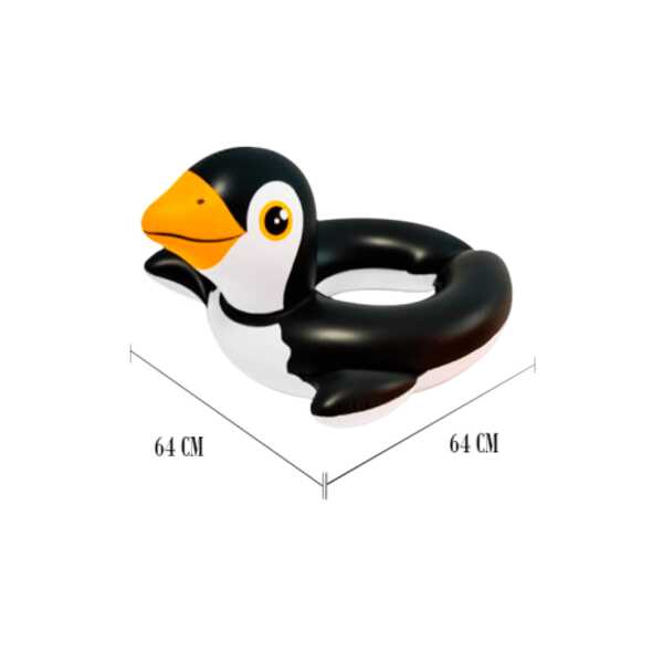 Salvavidas Inflable de Pingüino para Niño