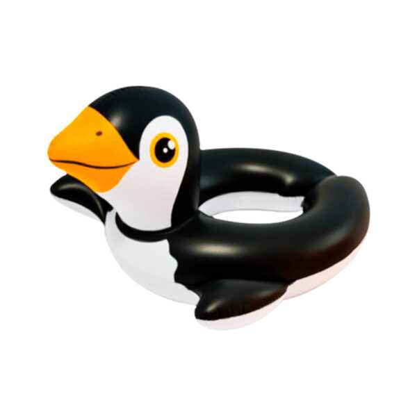 Salvavidas Inflable de Pingüino para Niño