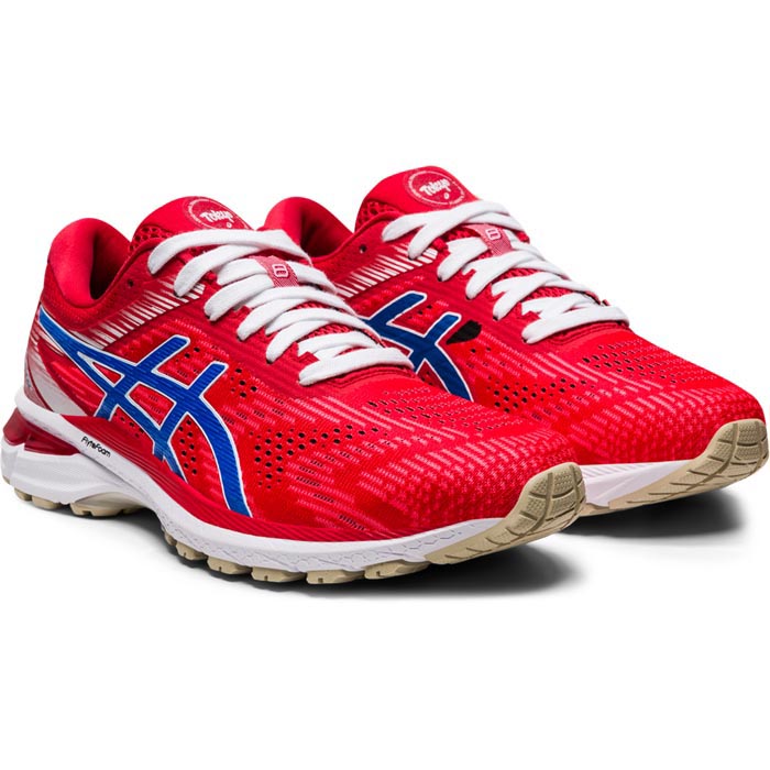 Tenis Asics GT 2000 Mujer Classic Red/Elect 1012A656.600.