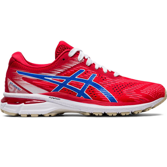 Tenis Asics GT 2000 Mujer Classic Red/Elect 1012A656.600.