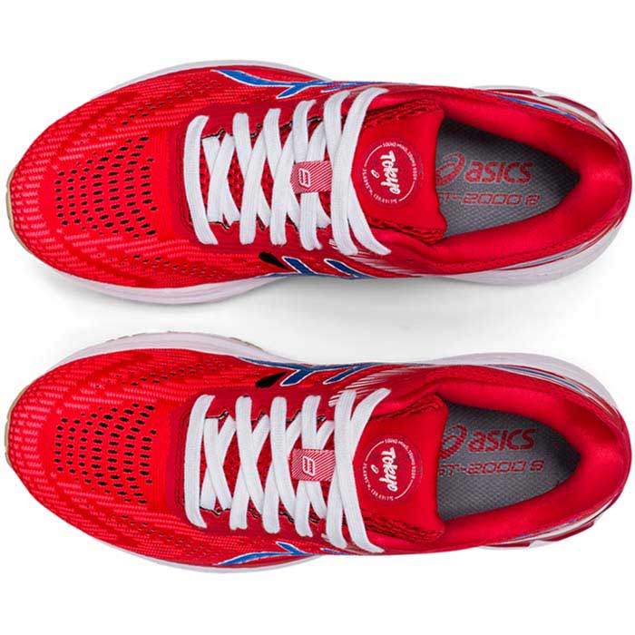 Tenis Asics GT 2000 Mujer Classic Red/Elect 1012A656.600.