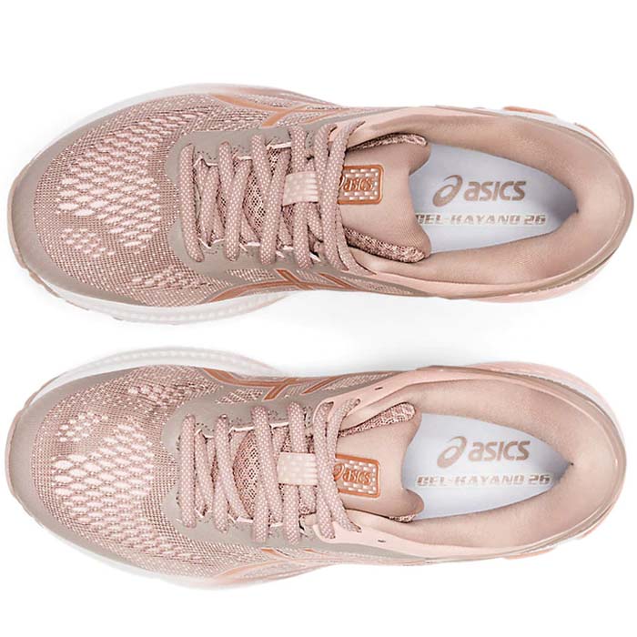Tenis Asics GEL KAYANO 26 Mujer Fawn/Rose Gold 1012A457.701.